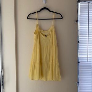 DIVIDED yellow sundress
